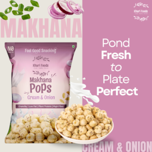Makhana Pops 25g - Cream n Onion - Image 3