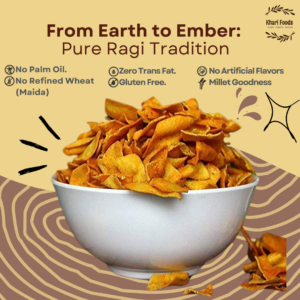Ragi Crispies 50g - Tandoori Flavour, No Palm Oil - Image 4