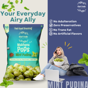 Makhana Pop 25g - Mint Pudina - Image 4