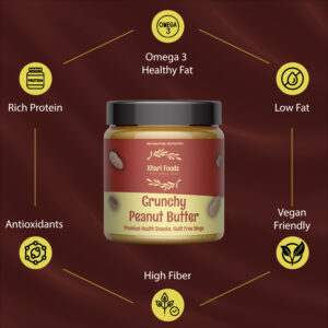 Crunchy Natural Peanut Butter 300g - Image 3