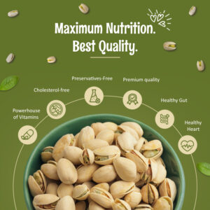 Salted Premium Pistachios Shelled - Image 4