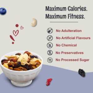 Khari Foods Nuts Berries Snack Trail Mix, 6 in 1 Mix, No Palm Oil - Image 4