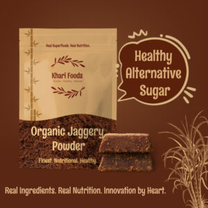 Khari Farms Organic Jaggery / Gur / Gud Powder, Pure & Natural Sweetener, Sharkara Bellam, Nattu Sakkarai, No Preservatives - Image 5