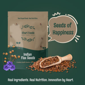 Organic Raw Flax Seeds, Alsi Beej - Image 2