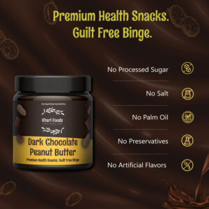 Dark Chocolate Crunchy Peanut Butter Spread - Image 4