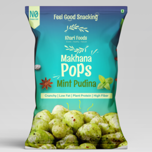 Makhana Pop 25g - Mint Pudina - Image 1