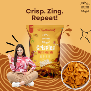 Oats Crispies 50g - Masala Flavour, No Palm Oil - Image 6