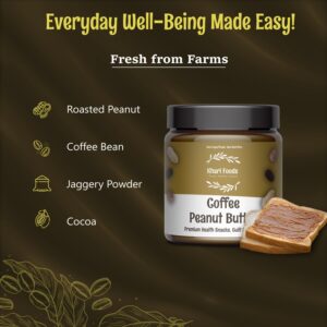 Crunchy Coffee Peanut Butter 300g - Image 4