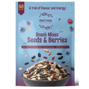 Khari Foods Seeds Berries Snack Trail Mix, 6 in 1 Mix, No Palm Oil - Image 1